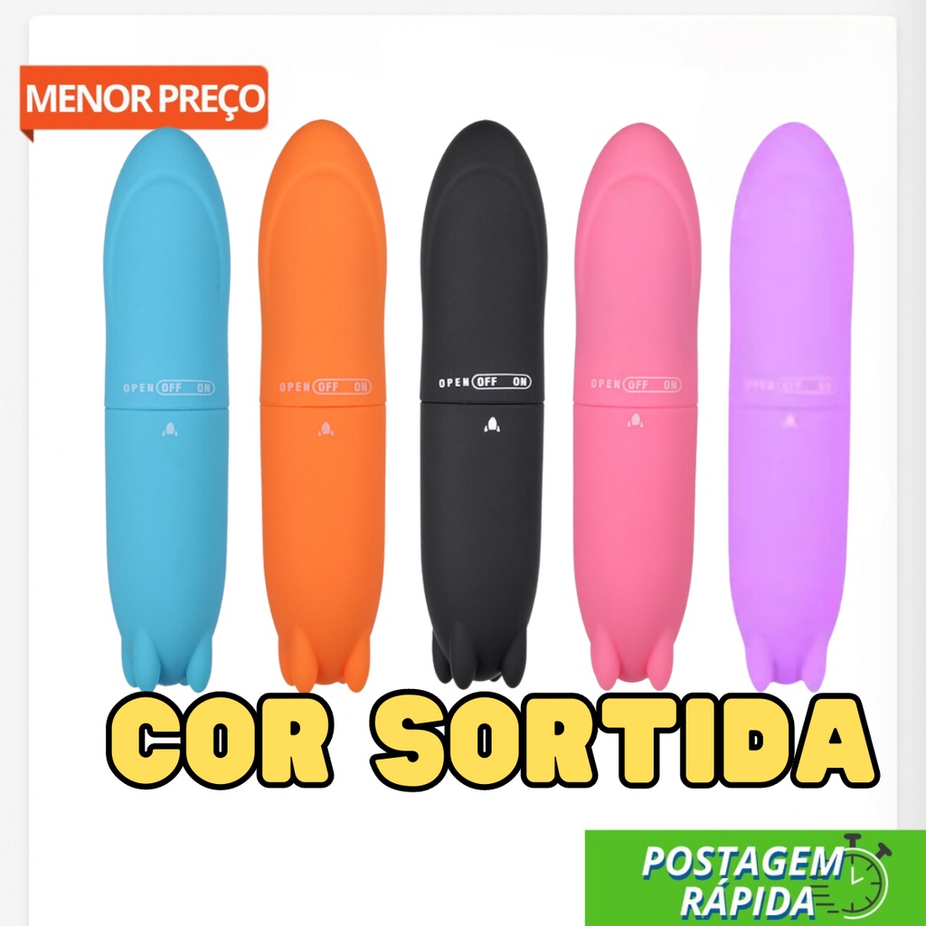 Mini Massageador Portátil Ponto G Aveludado Personal - REVENDA LIQUIDAÇÃO