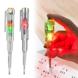 1/2/3pcs Caneta Testadora Inteligente De Tensão De 24/70-250V Detector De Potência De Indução Circuito Indicador De Chave De Fenda Elétrica