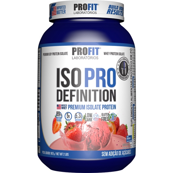 ISO PRO DEFINITION WHEY 900G – PROFIT PROTEINA ISOLADA