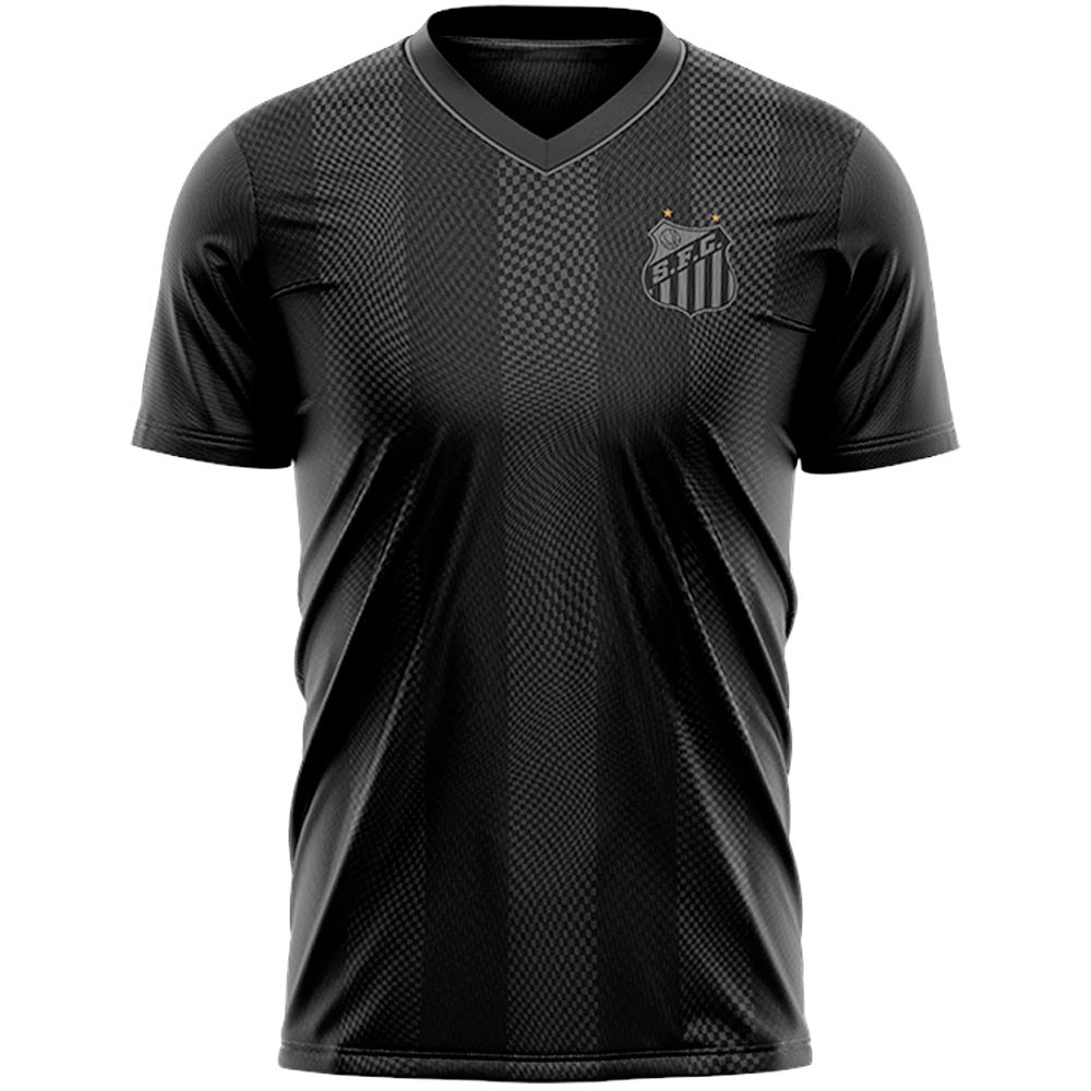 Camisa Santos Despedida do Rei Pelé Masculina - Preto