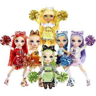 Boneca Rainbow Girls - Cabelo Colorido Verde Mint De Vinil