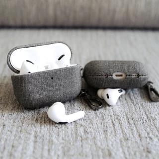 Capa Dura Protetora De Tecido De Couro Para Airpods Pro 2 (2022) Pro1 2 3a Geração De Fone De Ouvido Sólido À Prova De Choque
