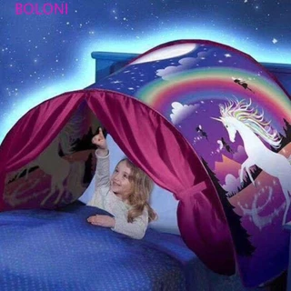 BOLONI Tenda De Cama Confortável Padrão De Desenho Animado Dobrável Starry dream Indoor Decoração De Sonhos Para Crianças Mosquiteiro