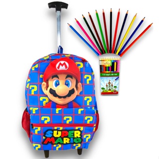 Lancheira Térmica Infantil Escolar Super Mario - LA39433MO