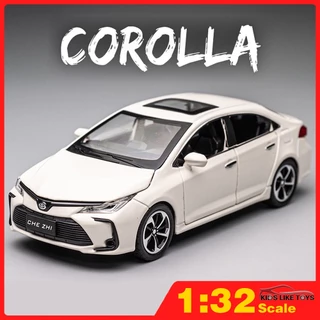 KLT 1 : 32 Toyota Corolla Metal Diecast Carro De Brinquedo Modelo Caminhões Para Crianças Coleção De Hobbies De Veículos Brinquedos em Oferta na Shopee