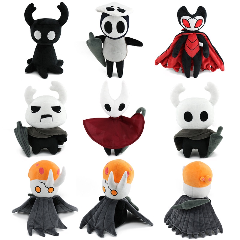Boneca de pelúcia de Hollow Knight Jogo Castlevania