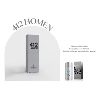 Perfume Moments Paris 412 Homem - Original