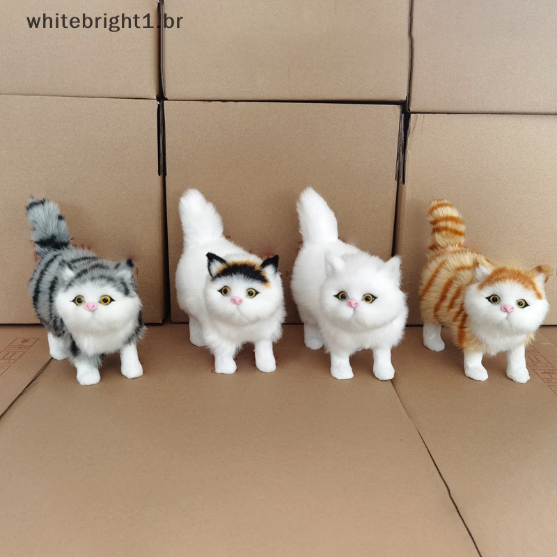GANAZONO 10 Pcs Modelo De Gato Brinquedos De Figura De Gato Jogo De  Estatuetas De Gato De Miniaturas De Gatos Conjunto De Enfeite De Gatinho  Mini
