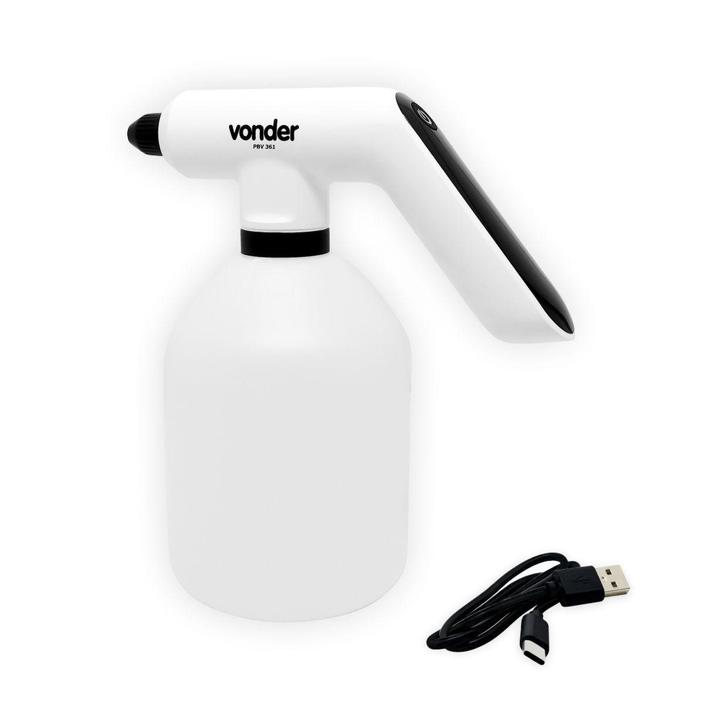 Pulverizador a Bateria Recarregável USB Vonder 3,6V 1 Litro