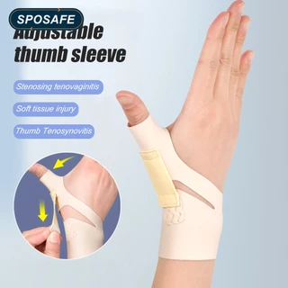 SPOSAFE 1 Pcs Compressão Suporte De Polegar Para Artrite , Tendinite , Alívio Da Dor No Túnel Do Carpo Tecido Elástico Macio Homem Pulso Feminino Entorse Das Mãos