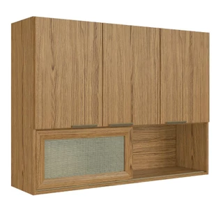 Aéreo Decibal CO14400 Montenegro 120cm 4 Portas Com Nicho