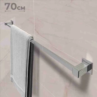 Porta Toalha De Banheiro [70cm] Aço Inox 304 [Q-T70]