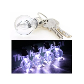 Kit 12 Chaveiro Mini Lampada Led Luz Branca