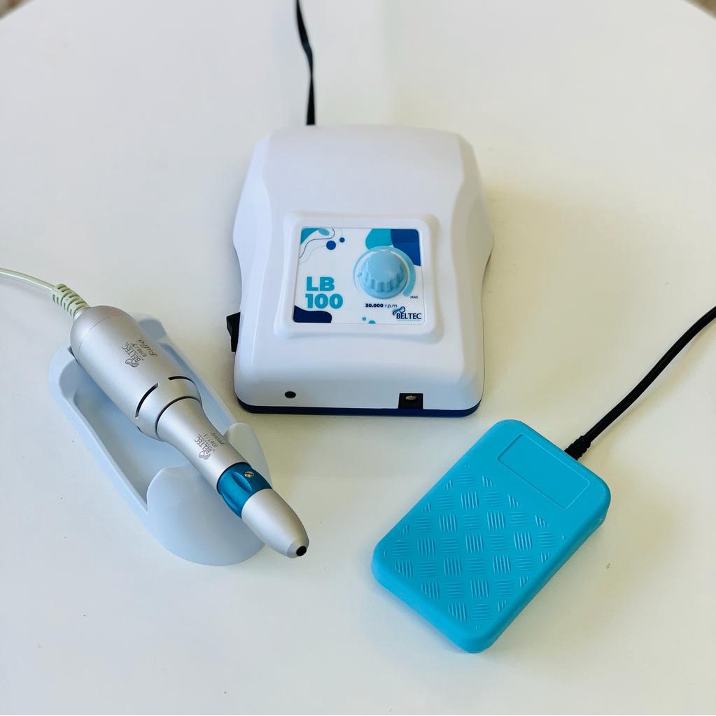 MICROMOTOR BELTEC LB100 COM VELOCIDADE AJUSTÁVEL POR PEDAL, 2 SENTIDOS ...