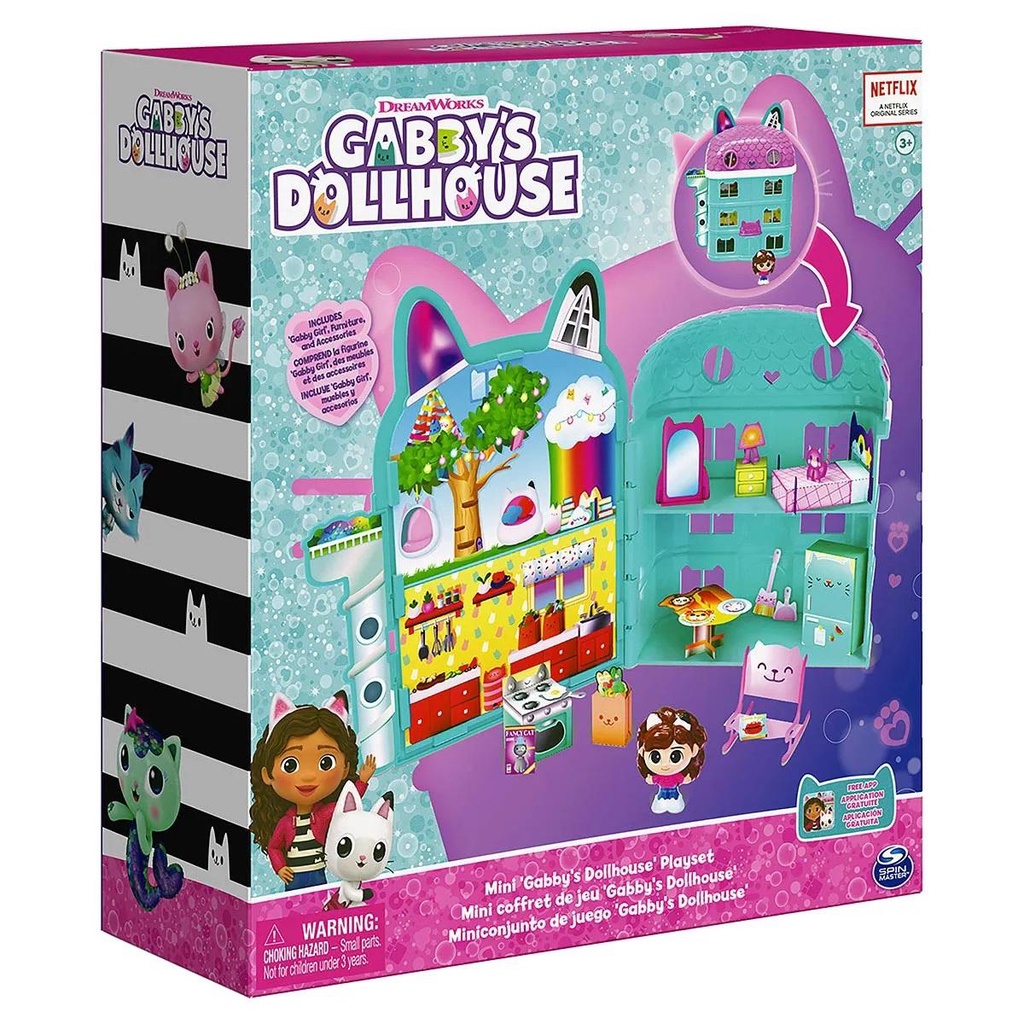 Gabby s - Mini Playset da Casa de Bonecas da Gabby - Sunny | Shopee Brasil