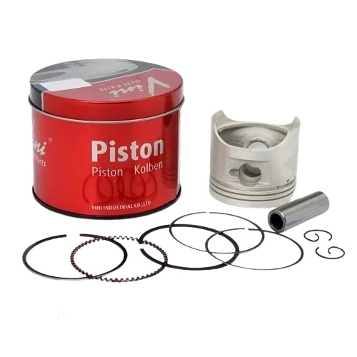 Kit Pistão e Anéis Shineray Xy 50Q/ Zig 50 2011/2022 0,25/ 0,50/ 0