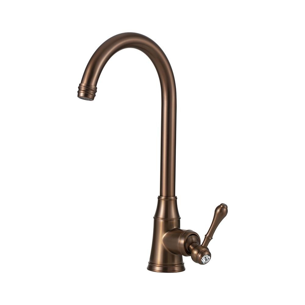 Torneira Para Cozinha Gourmet Misturador Monocomando Jacuípe Pingoo - Dourado Rose