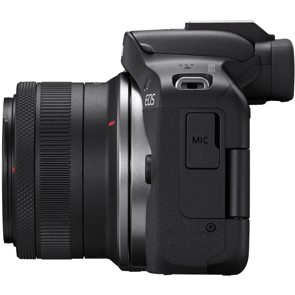 Câmera Canon EOS R50 Mirrorless com Lente RF-S 18-45mm IS STM