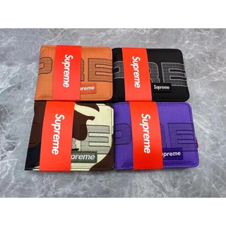 Nova Carteira Horizontal Jacquard De Lona Dobrada Feminina Masculina De Estudante De Moedas