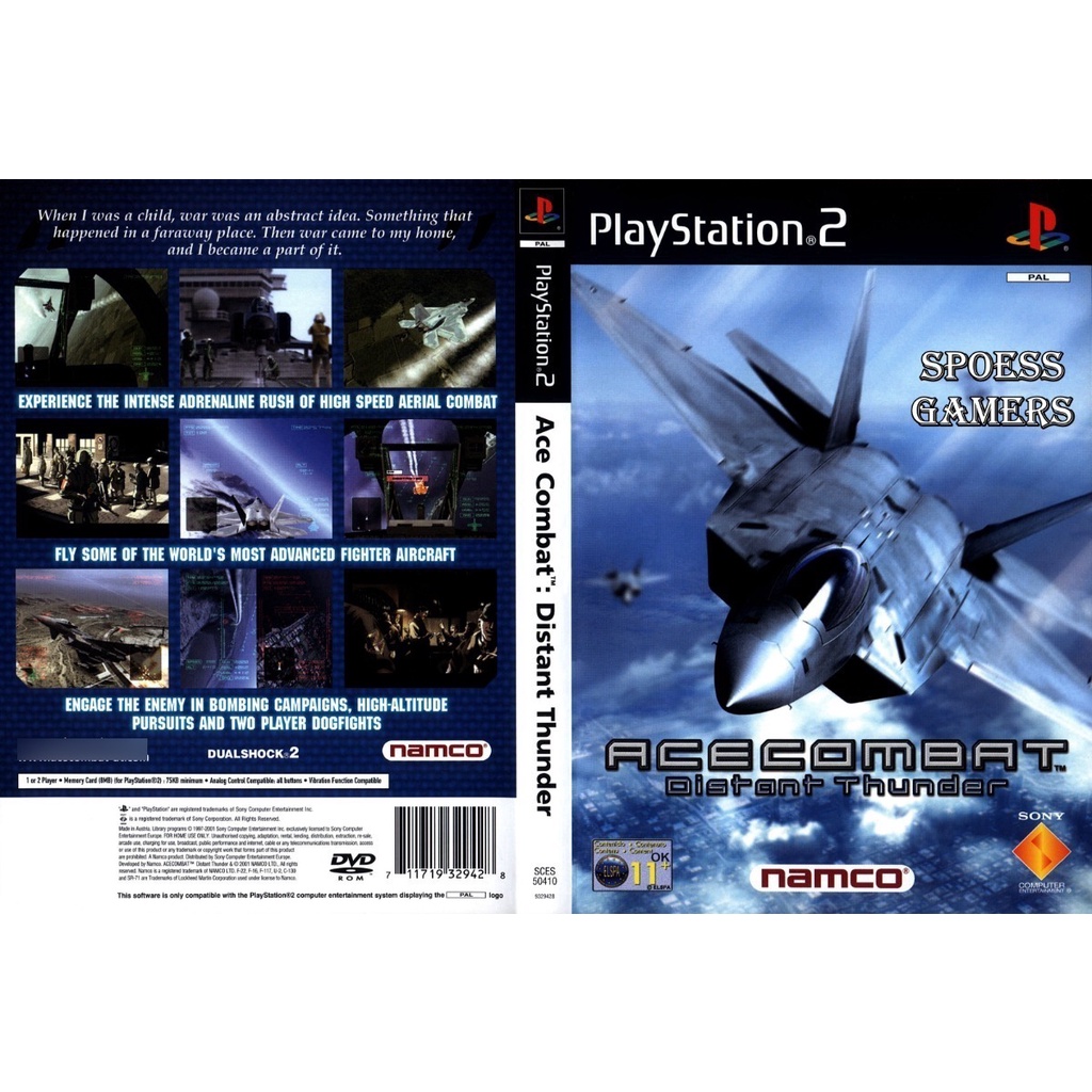 Ace Combat Distant Thunder Ps2 Patch Simulador De Avião