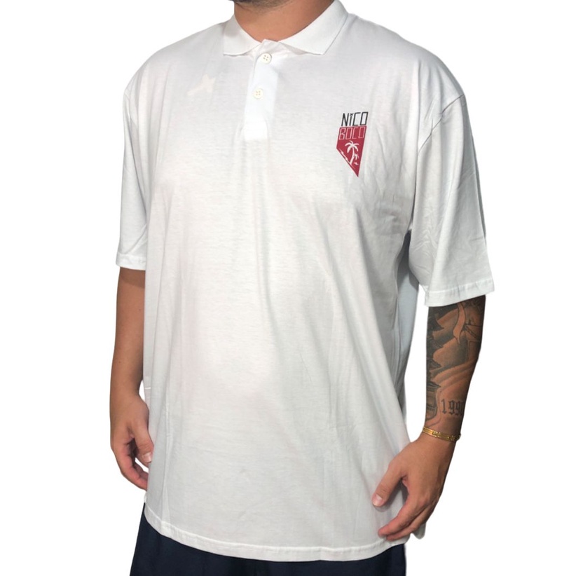 Camiseta Camisa Gola Polo Masculina Plus Size Original - Tamanho G3