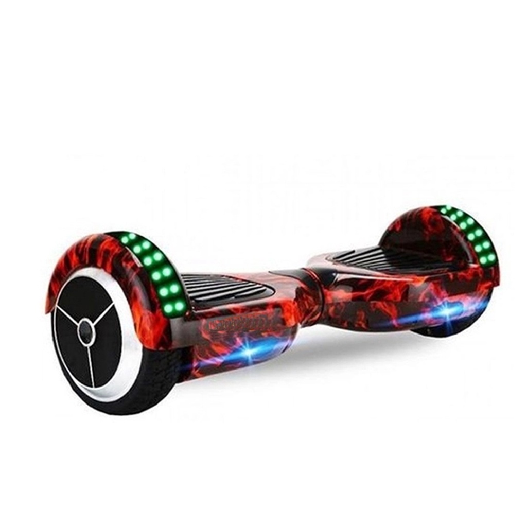 Hoverboard Skate Elétrico Flash 6,5 Polegadas com Bluetooth