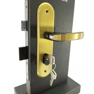 Fechadura Externa Stilo Bronze Para Portas De Madeira Ideal Para Sala e Cozinha 469 - MGM