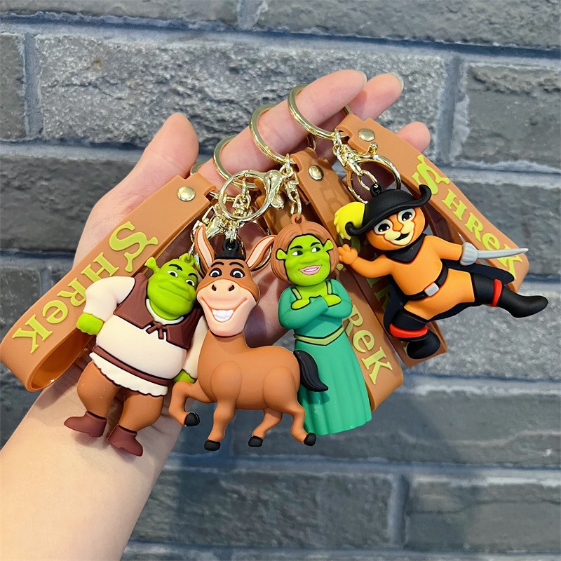 Pingente De Chaveiro De Boneca Shrek Para Carro