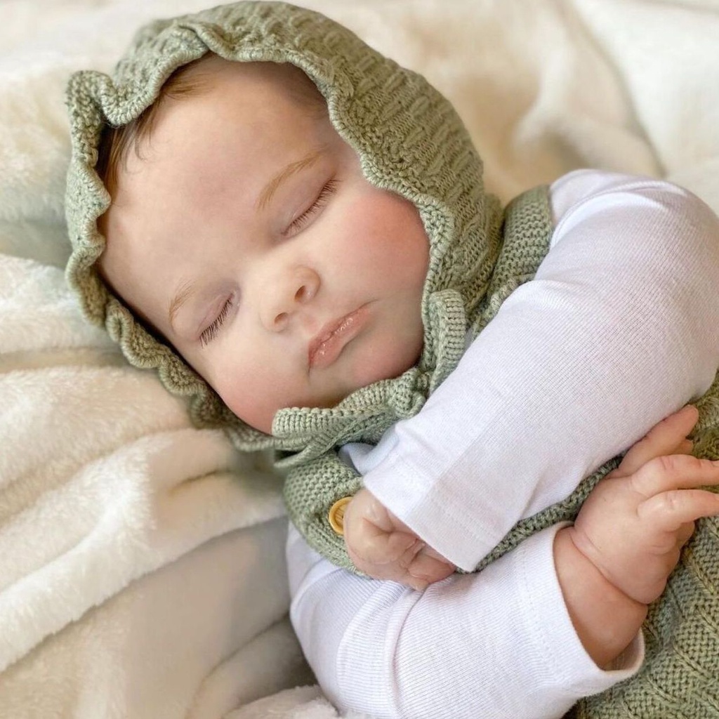 Bebê Reborn Silicone Macio Com Pele 3D Real 60Cm