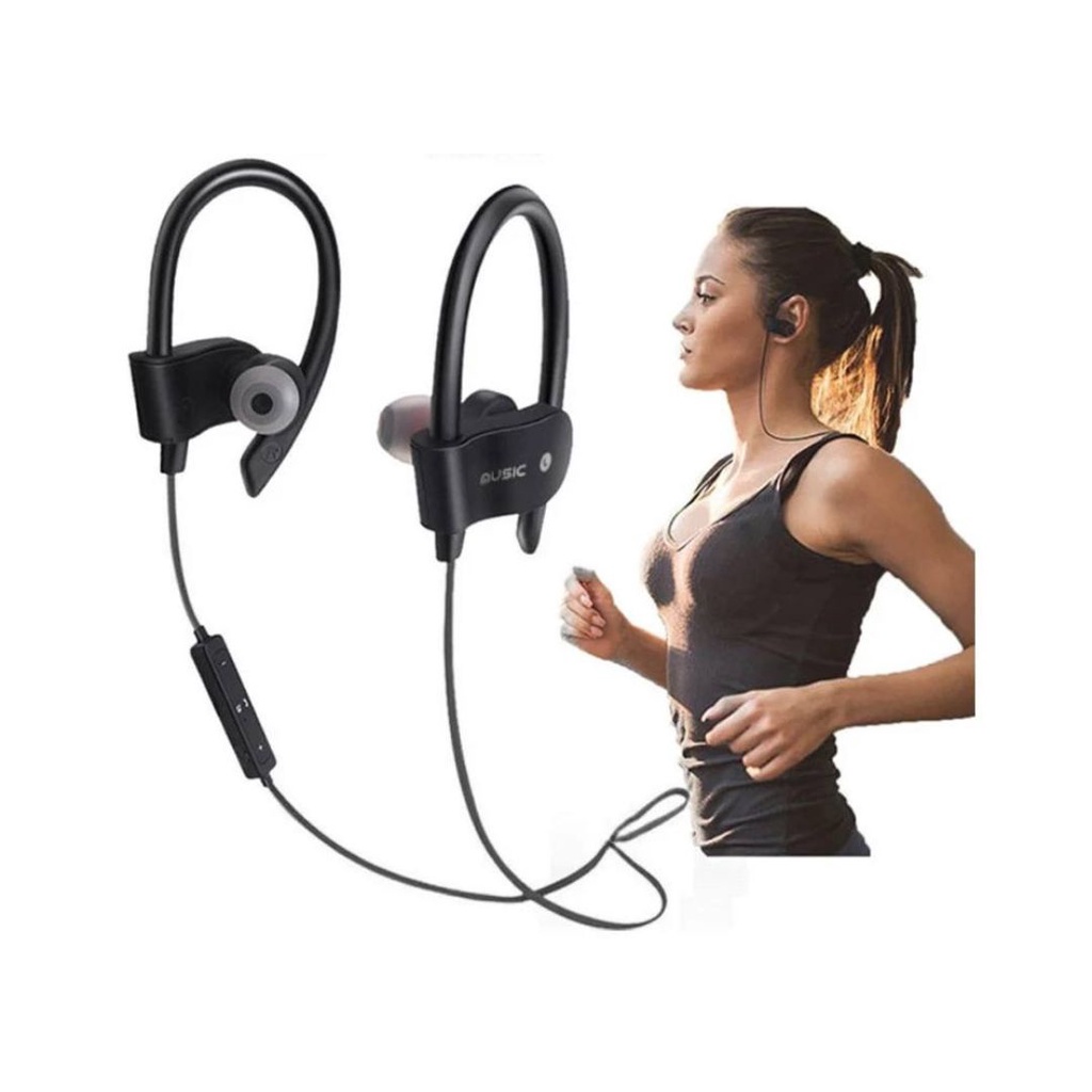 Fone De Ouvido Sem Fio Ideal Para Prática Esportes Correr | Shopee Brasil