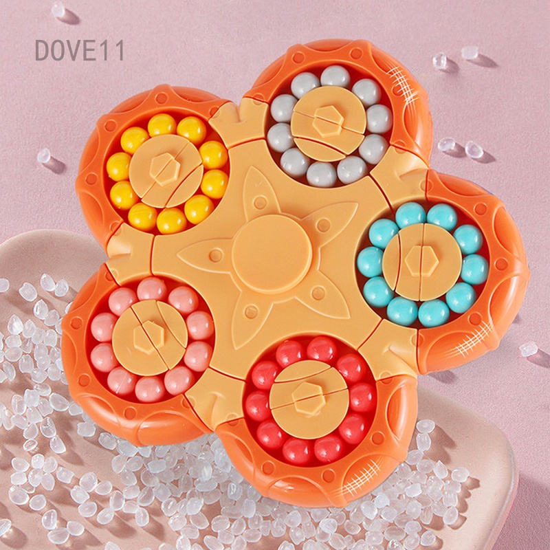 Magic Bean Rotating Cube - Fidget Spielzeug Für Stressabbau & Konzentration