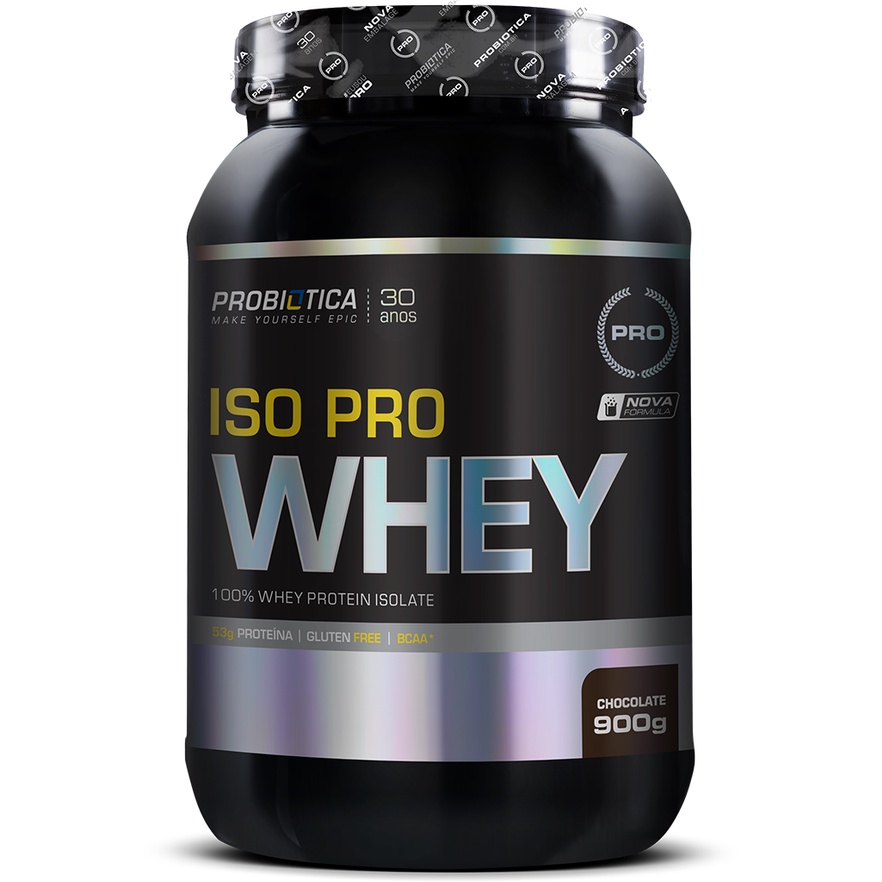 Iso Pro Whey 900g Chocolate Probiótica