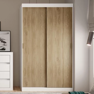 Guarda Roupa Casal 2 Portas 2 Gav Branco Carraro Noah