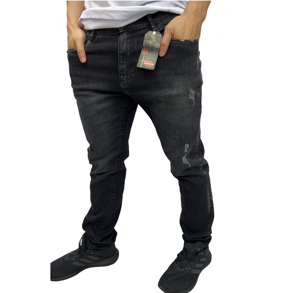 Calça jeans masculina store gangster