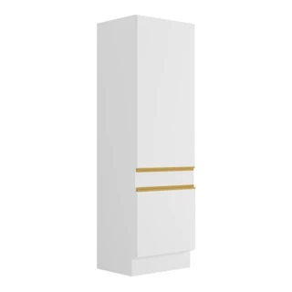 Paneleiro com Rodapé 2 Portas Veneza GW Multimóveis MP2119 Branco