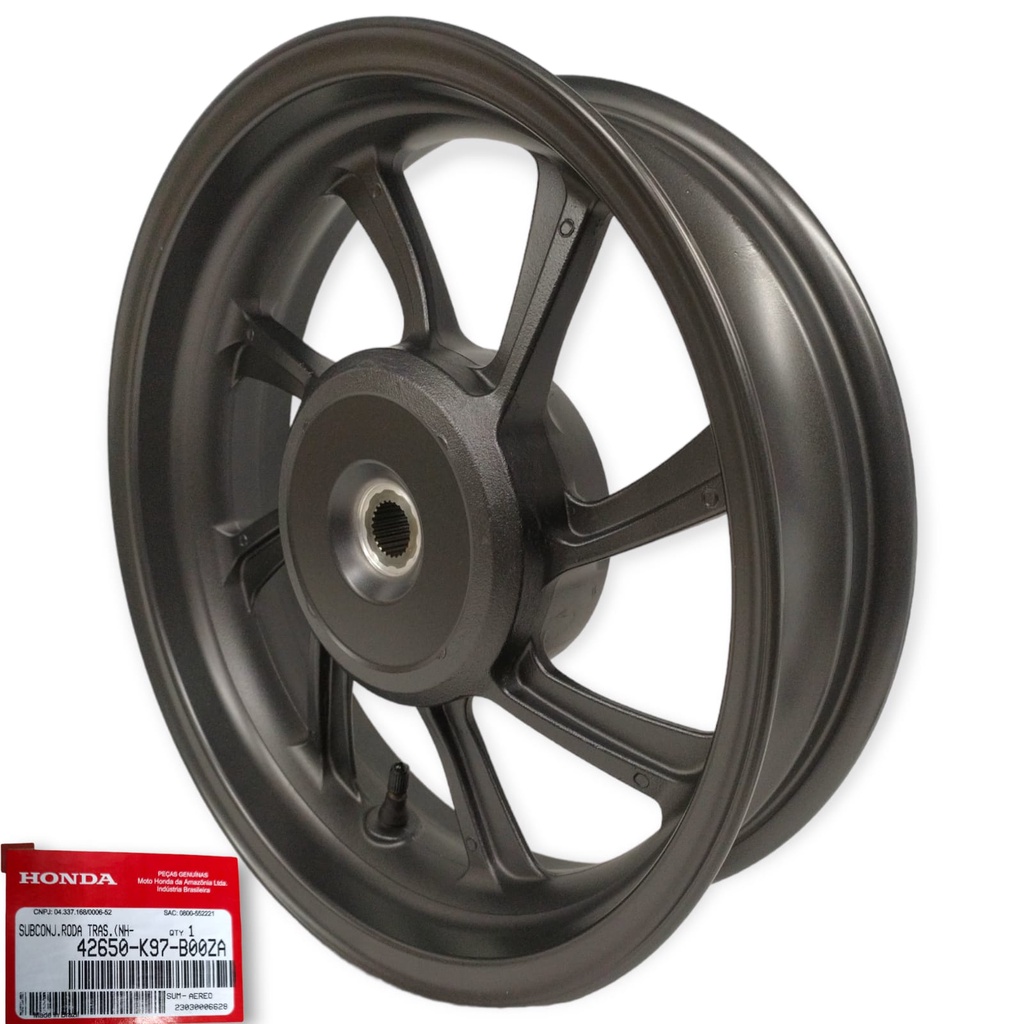 Roda Traseira Honda Pcx 150 2019 2020 2021 2022 Nova Original Honda Com ...