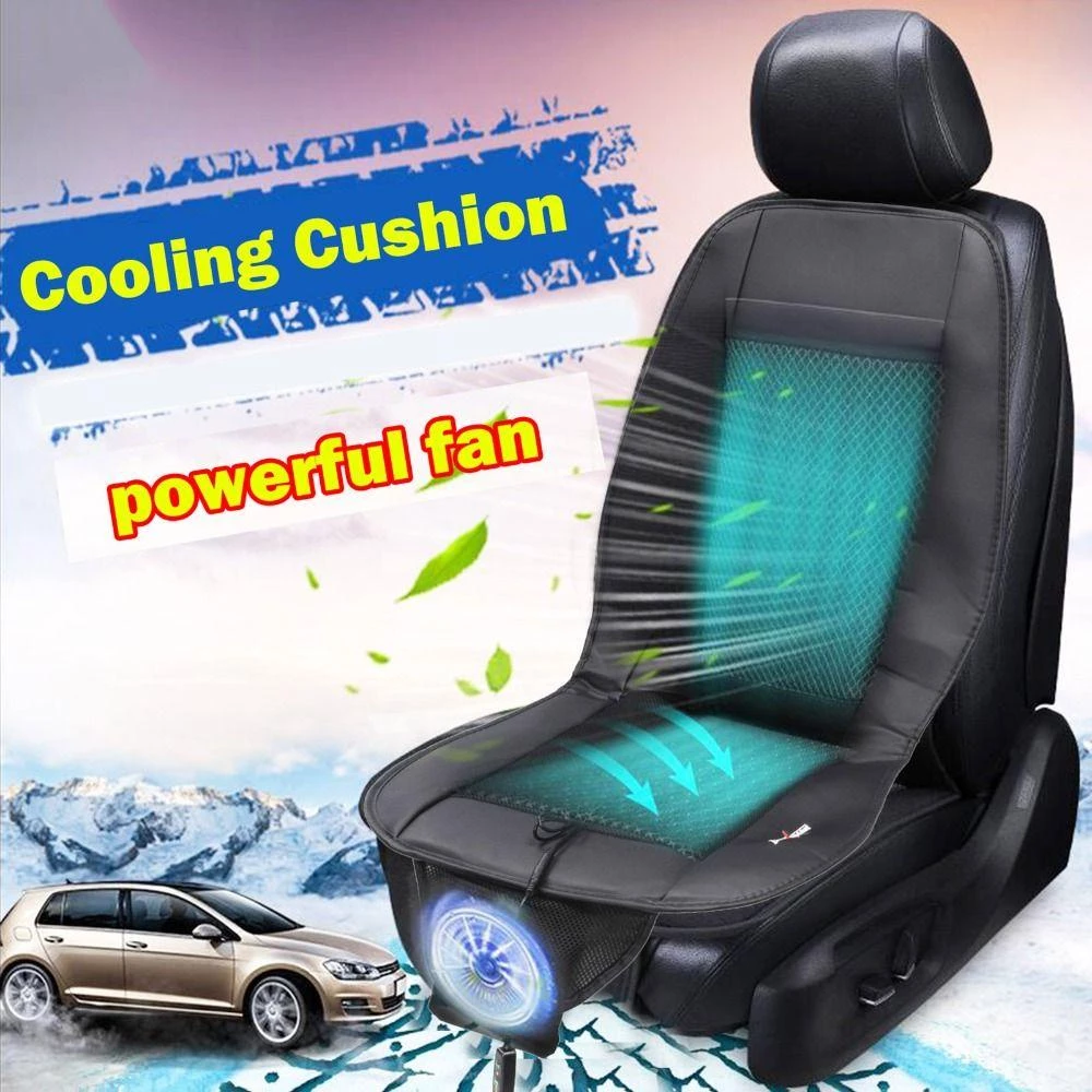 Capas De Assento De Ventilação De Ventilador ELMERDT , Almofada Fresca De Verão Para Carro 12V , Pat De Resfriamento Sop
