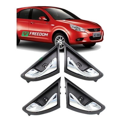 KIT 4 MAÇANETA PUXADOR CROMADO INTERNO PORTA JAC MOTORS J3
