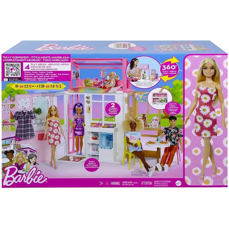 Jogo de jogo barbie profissão médico das crianças 3 gkh23, mattel