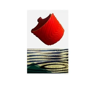 Carimbo Efeito Nó de Madeira Grande 6.5 x 5.0 cm - PIGMEU