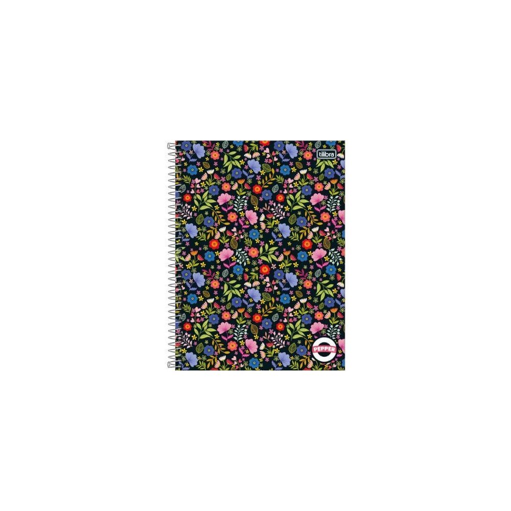 Caderno Espiral Capa Dura Universitário 1 Matéria Pepper Feminino 80 Folhas Shopee Brasil 7423