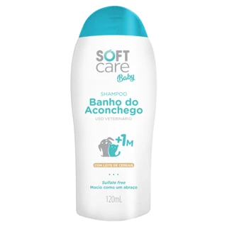 Soft Care Baby Shampo Banho e Aconchego 120ML Cães Gatos em Oferta na Shopee
