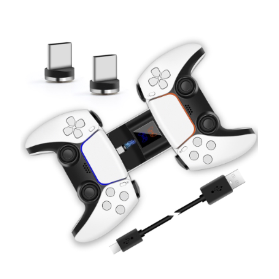 Carregador Controle Duplo Playstation 5 Honcam Dualsense Ps5