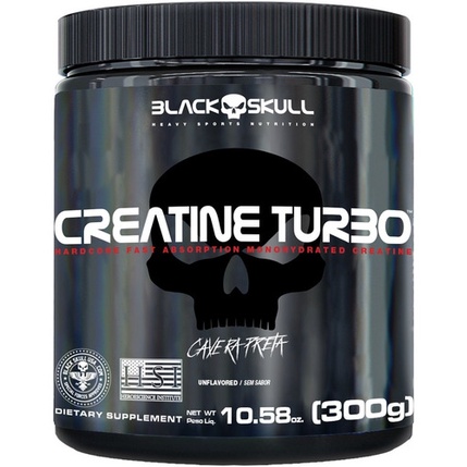 Creatine Turbo 300g (Creatina) - Black Skull