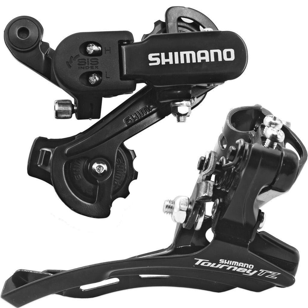 Kit de marcha Shimano Tourney Cambio Traseiro E Cambio Dianteiro Tz31/Tz500 Para Bicicleta Mtb