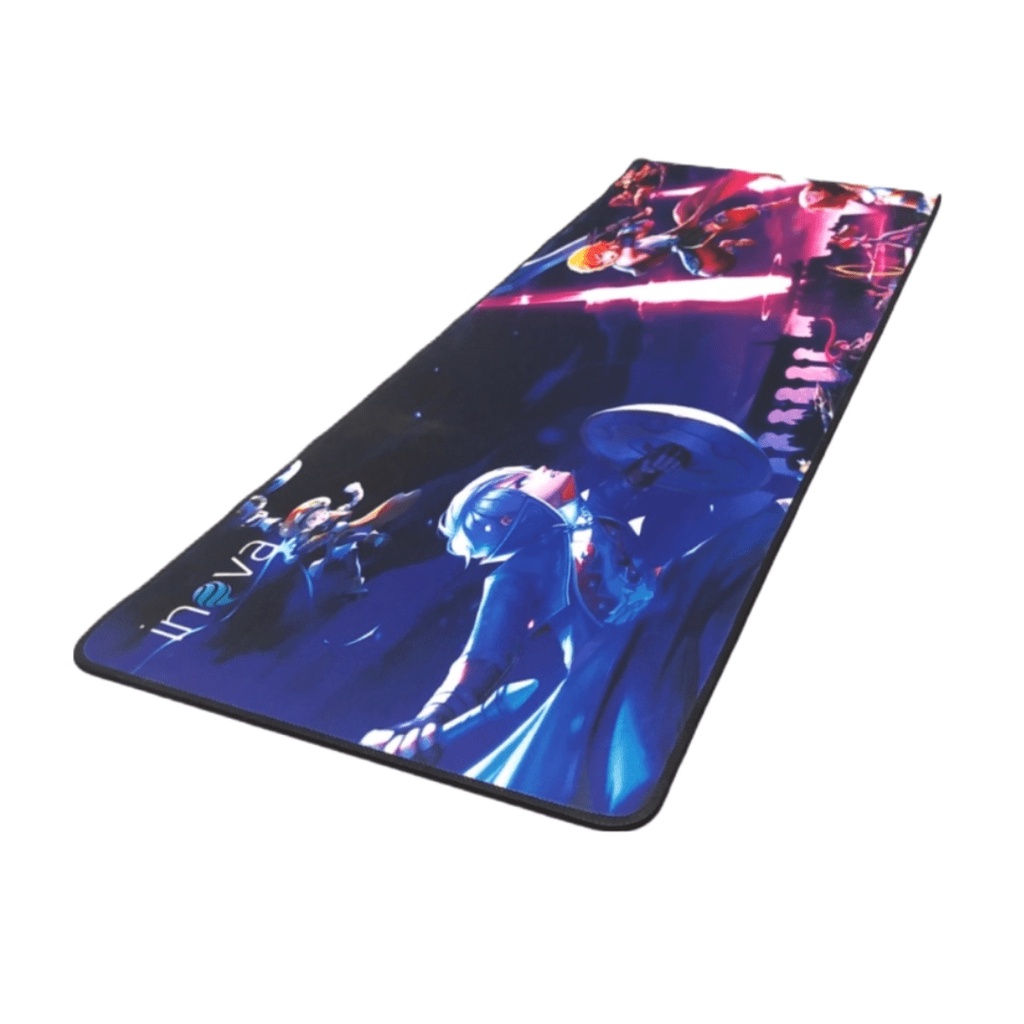 Mousepad gamer com desenho extra grande 80 x 30 cm