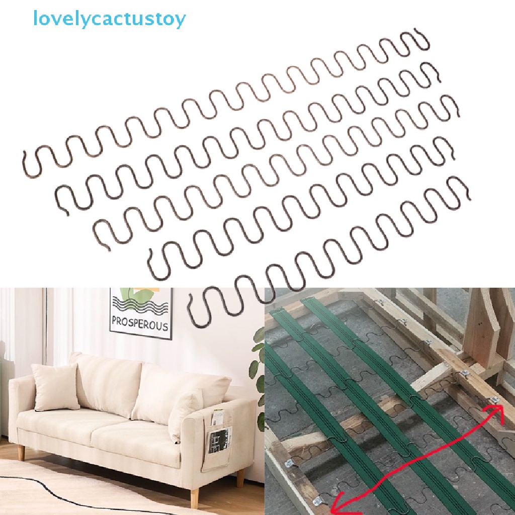 lovelycactustoy Molas De Cadeira De Sofá De Substituição , Mola De Móveis Com Clipes , 45cm 50cm 60cm 65cm 70cm Ferragens De Ressort Longo Nice