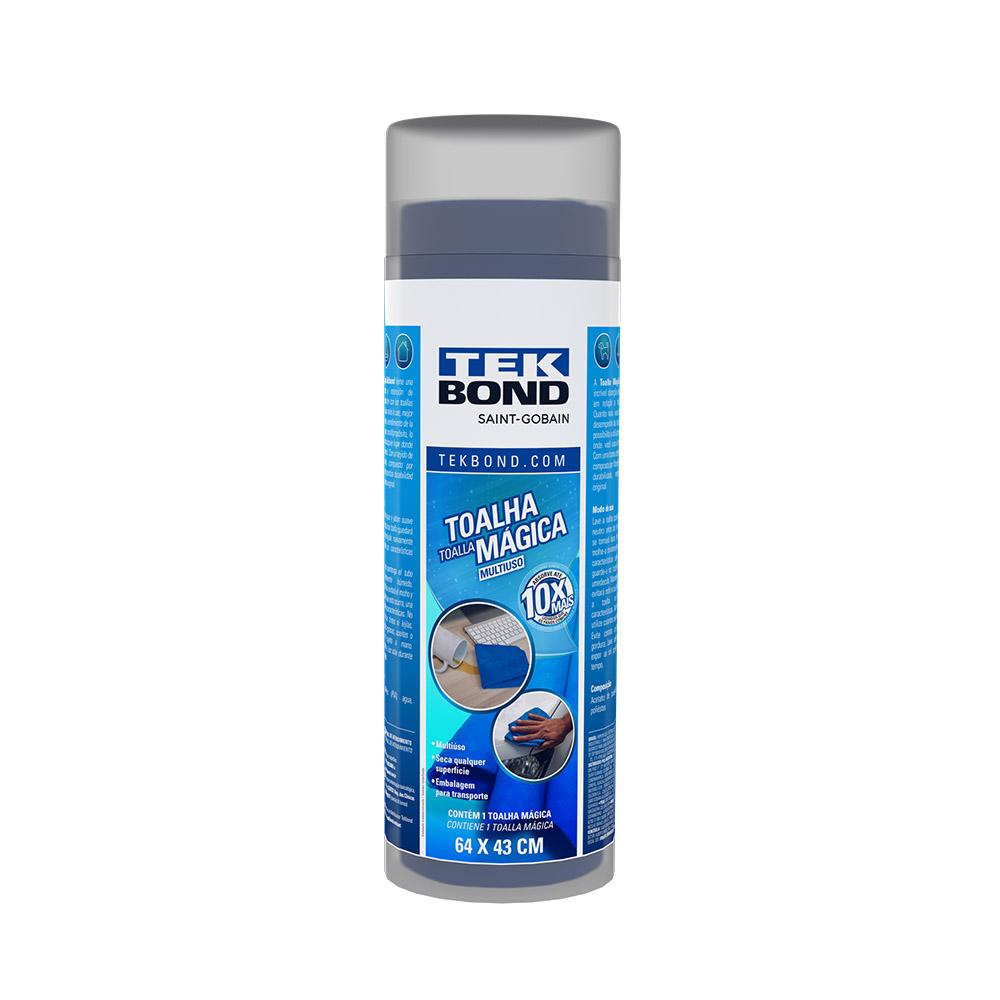 Toalha mágica multiuso 64cm x 43cm - tekbond