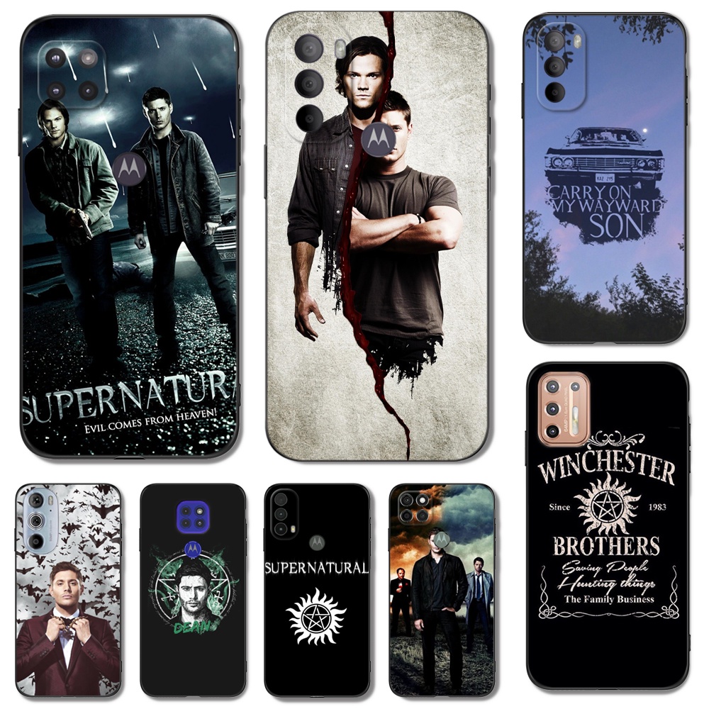 Estojo Para Motorola Moto G32 G42 G52 G62 Capa Telefônica Sobrenatural SPN tv Dean E Sam