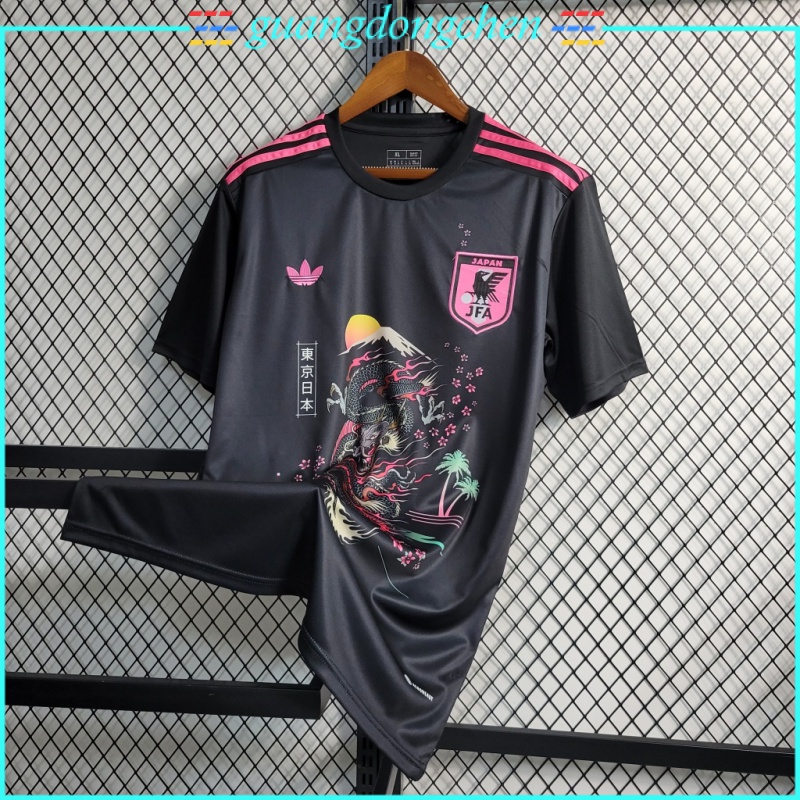 camisa de time tailandesa 2023 Preta Especial Camisa de Futebol RB